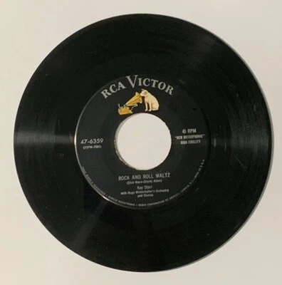 Kay Starr Rock and Roll Waltz & I’ve Changed My Mind 45 RPM 7” Vinyl RCA Victor - Image 1 of 4