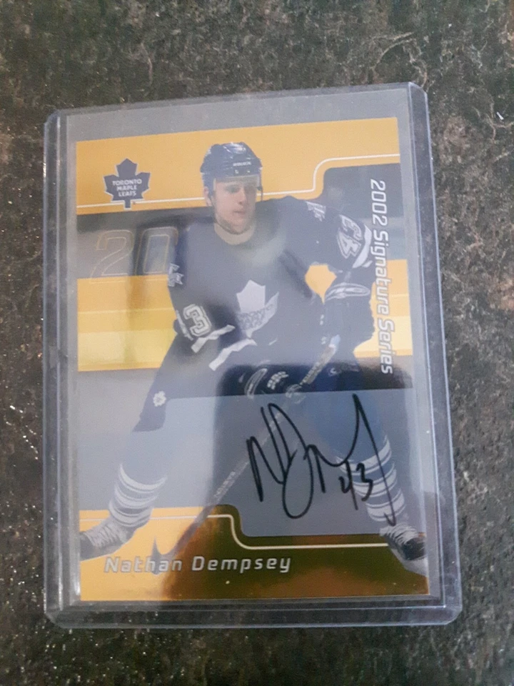 2002 In The Game Be A Player Signature Series Nathan Dempsey Auto Card# 071 - Image 1 of 2