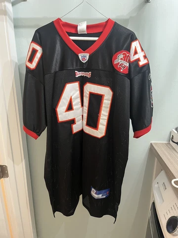 Tampa Bay Buccaneers Mike Alstott 30th Anniversary Edition Jersey New Sz 54 Cover