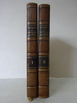 TOCQUEVILLE, Alexis de. De la Démocratie en Amérique. 2nde édition Gosselin 1835 - Photo 1/4