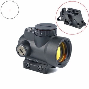 Reflex Style MRO 1x25 Adjustable Red Dot Sight 2.0 MOA With High/Low Mount - Picture 1 of 14