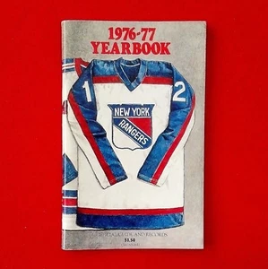 Guía Oficial de Medios de los New York Rangers - 1976-77 - NHL - De Colección - RARO - Imagen 1 de 2