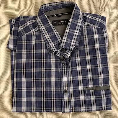 Casa Moda Mens Casual Fit Long Sleeve Button Down Size XXL 45/46 - Image 1 of 4