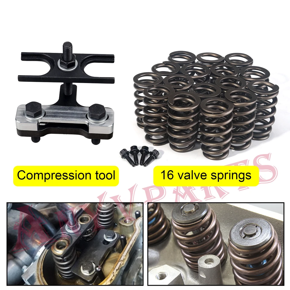 0.625 Lift Drop-in Beehive Valve Springs For GM LS 4.8 5.3 5.7 6.0 6.2L Engine - Image 1 of 4