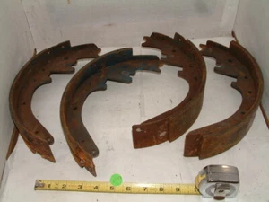 Edsel, Dodge, Hudson, Nash, etc, Bonded Brake Shoes, 2 1/2" wide, for 11" drum - Picture 1 of 2