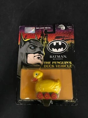 Vehículo de colección ERTL Batman Returns Collection Penguins Duck Die Cast Metal 1992 Foto 1 de 4
