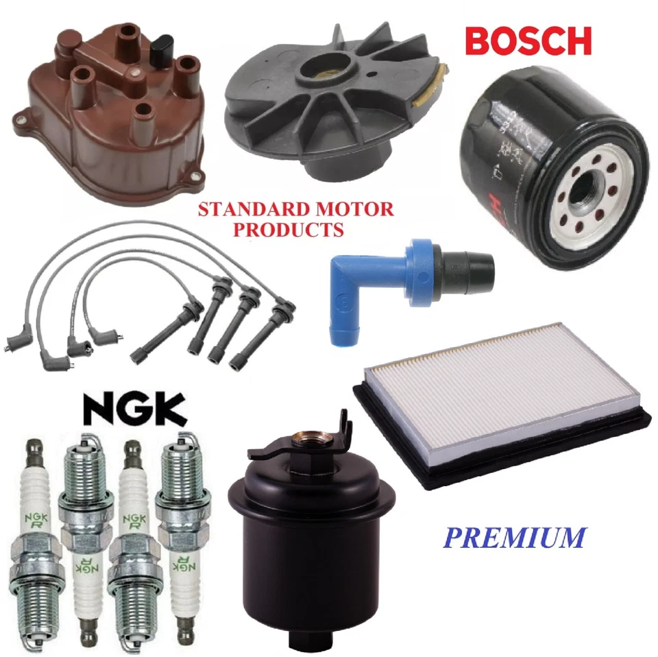 Kit de afinación filtros tapa cables enchufes PCV para Honda Civic CX; DX; LX 1,6 L 1996-1999 Foto 1 de 1