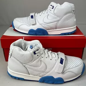 Nike Air Trainer 1 Schuhe weiß Universitätsblau DR9997-100 Herren Größe 10 - Bild 1 von 9