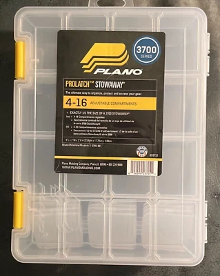 PLANO MODEL PRODUCTS Plano ProLatch; StowAway; 3700 with 4-16.