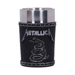 Officially Licensed Metallica Black Album Shot Glass - Picture 1 of 1