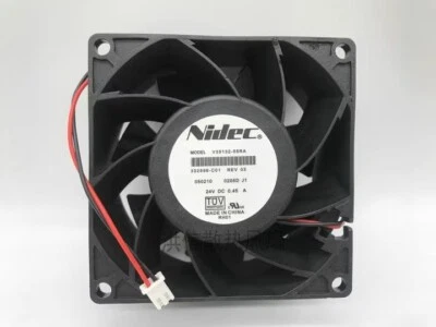 Nidec V35132-16F V35132-55RA DC24V 0.45A 2-Pin Inverter Axial Cooling Fan - Image 1 of 3