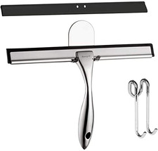 Ibergrif M34101 - Tergivetro Da Bagno, Tergicristallo Per Doccia, Senza Perforaz
