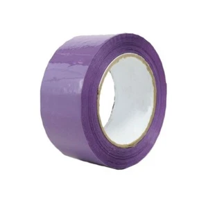 Cinta de embalaje de sellado de caja de cartón acrílico púrpura 12 Rls 2 mil 1,88" x 110 yardas - Imagen 1 de 5