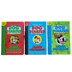 DOG DIARIES BUNDLE - MIDDLE SCHOOL STORY - MISSION IMPAWSIBLE - HAPPY HOWLIDAYS - Picture 1 of 4
