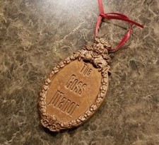 Personalized Haunted Mansion Prop Plaque Inspired Christmas Ornament