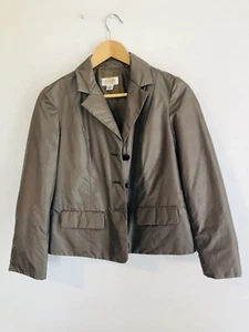 TALBOTS WINDBREAKER KURZE BRAUNE JACKE GRÖSSE 4P - Bild 1 von 6