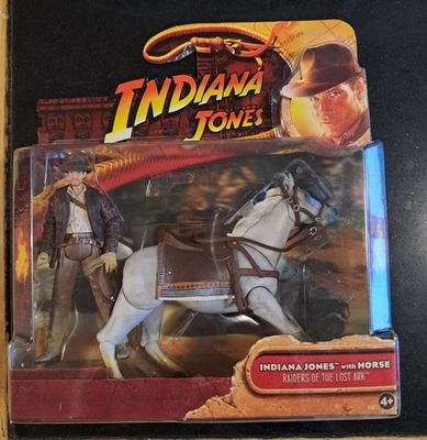 3.75 Indiana Jones With Horse, From Raiders Of The Lost Ark  - Image 1 of 2