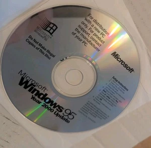 Microsoft Windows 95 Year 2000 Update Companion Software Disc Only - Picture 1 of 2