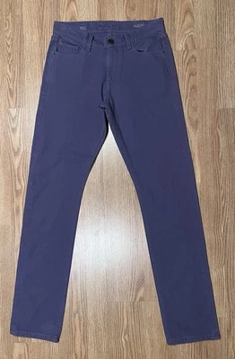 Pantalones de mezclilla elásticos azules índigo DL1961 Russell ajustados rectos para hombre 30x33 nuevos con etiquetas #42 Foto 1 de 4