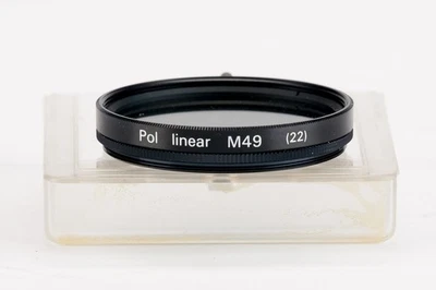 Hama Pol Linear M49 49mm 49 MM (22) Polarizer IN Case - Image 1 of 2