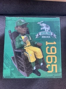 Oakland A's 1965 Satchel Paige Rocking Chair Bobblehead MLB NIB - Picture 1 of 6