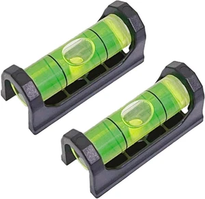 2Pcs Magnetic Bubble Level Measuring Layout Tools Levels with Magnetic Base Bubb - Picture 1 of 12