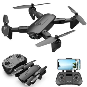 4DRC F6 RC Drone WIF FPV 4K Dual HD Camera Selfie RC Quadcopter Foldable US +1B - Picture 1 of 9