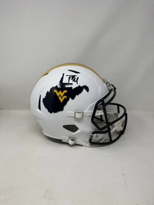 PAT MCAFEE AUTOGRAFO FIRMATO WEST VIRGINIA ALPINISTI CASCO FULL SIZE PSA WVU - Foto 1 di 7