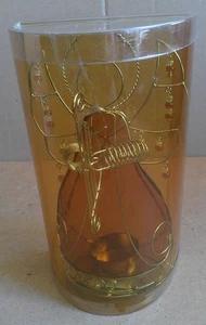 Bed Bath & Beyond Amber Stained Glass Angel Harp Tea-light Candle Holder - Picture 1 of 20