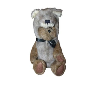 Oso de peluche Boyds Bears en disfraz de lobo gris peluche - Imagen 1 de 3