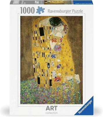 Ravensburger - Puzzle Arte 1000 Pezzi Klimt: Il Bacio | Puzzle Per Adulti | FumE - Immagine 1 di 4