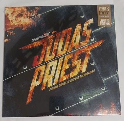Judas Priest the Many Faces of Judas Priest Colored Vinyl 2-LP Gatefold Sleeve - Image 1 of 4