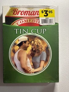 Bromantic Comedies Tin Cup DVD With Slipcover & Koozie Kevin Costner René Russo - Picture 1 of 2