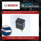 Relay fits VAUXHALL ZAFIRA A, B 98 to 14 Bosch 01235278 01238505 1235278 Quality