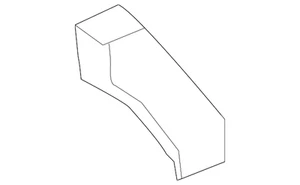 Genuine GM Foot Rest 15041231 - Picture 1 of 2