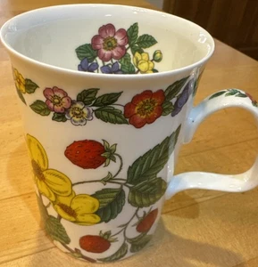 Roy Kirkham “Botanical Flowers” Coffee/Tea Mug Fine Bone China - Picture 1 of 8