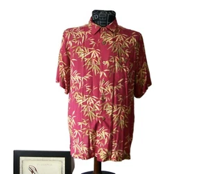 Joe Marlin Vintage Men Hawaiian Shirt L Aloha Luau Tropical - Picture 1 of 6