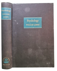 Psychology by William James 1948 Vintage Hardcover Book - Foto 1 di 4