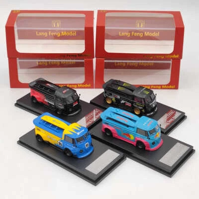 1/64 LF VW RWB T1 Pickup Miniature Diecast Toys Models Vehicle Collectible Gifts - Immagine 1 di 4