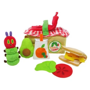 The World Of Eric Carle VHC Picnic Basket 7pc Plush Learning Playset For All Age - Picture 1 of 2