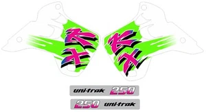 Gráficos para Kawasaki KX 250 KX250 1992-1993 calcomanías antiguas pegatina - Imagen 1 de 1