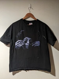 Vintage 90s Jimmy Hendrix Purple Haze Black X-Large T-Shirt - Picture 1 of 14