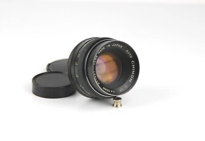Lens AUTO CHINON  (1,7/55) Mount M42 Japan - Image 1 of 4