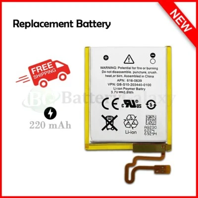 Replacement internal battery for ipod Nano 7 7G 7TH GEN A1446 16GB TOP US SELLER - Image 1 of 4