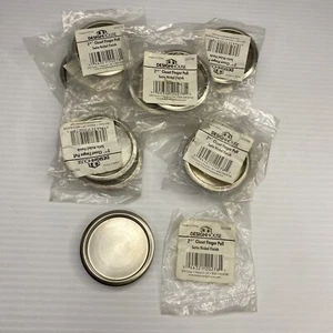 11 Closet Drawer Pull 2-1/8" Satin Nickel Finish Sliding Door Hardware - Picture 1 of 4