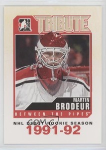 2009-10 ITG Between the Pipes Tribute Martin Brodeur #T-02 HOF