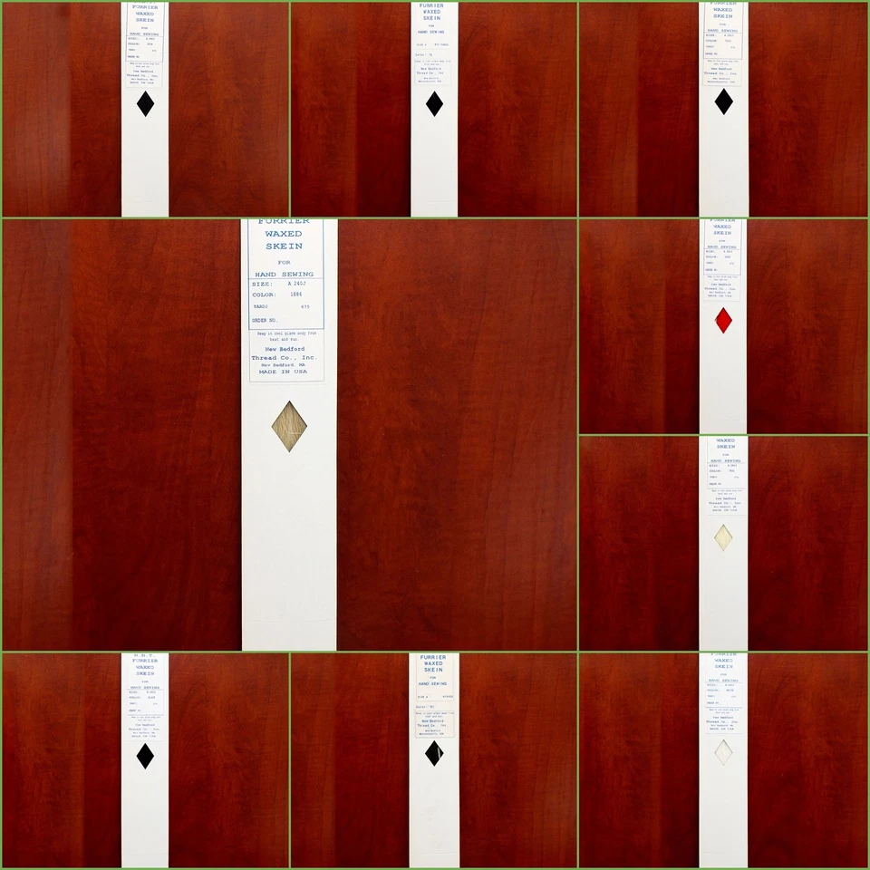 New Bedford Thread Waxed Skein for Hand Sewing Various Size and Color, 675 Yard - Image 1 of 1