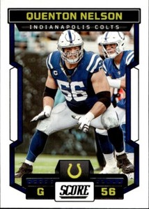 Quenton Nelson 2023 Score Football - #10 - Indianapolis Colts