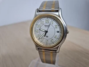 Montre vintage Seiko quartz aviateur 5Y22-7010 aviator watch - Picture 1 of 9