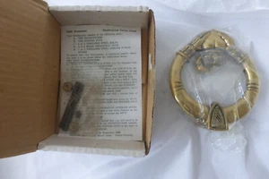 NIB  Irish Claddagh Doorknocker NIB Celtic Brassware - Picture 1 of 3